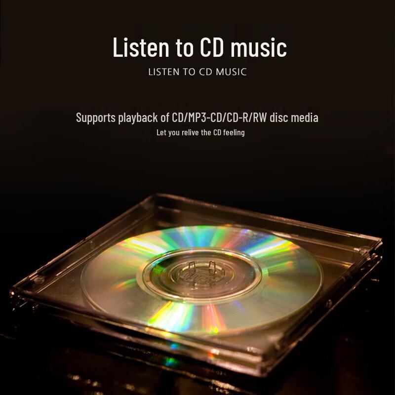 Philips TAM5008 Bluetooth Wooden Desktop CD Player