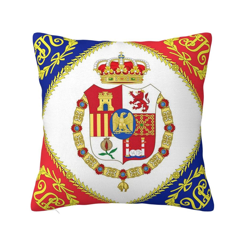Napoleonic French 85th Regimental Flag  Square Pillowcase Cushion Cover Pillow Case Throw Pillow Cover for Home Bedroom Car