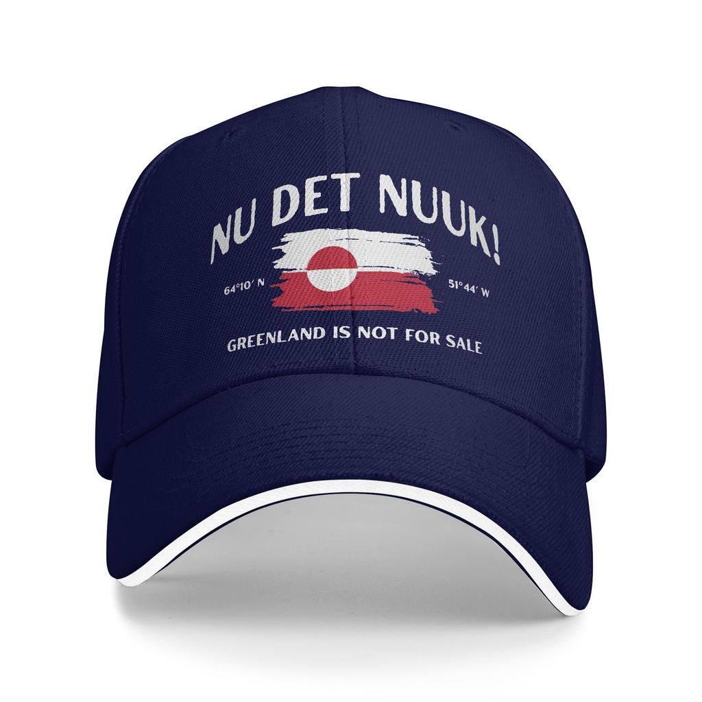 Summer Greenland Is Not For Sale Baseball Cap Hiking Fishing Vintage Design Sun Hip Hop Hats Unisex Women High Quality Snapback Cap
