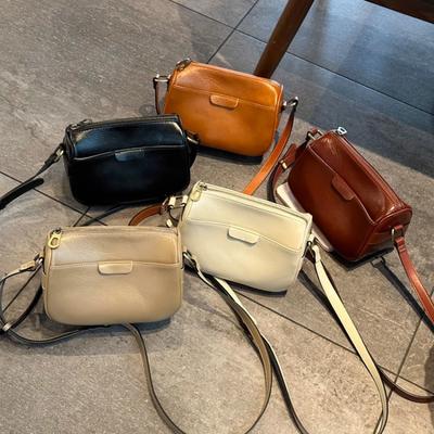 Real Cow Leather Ladies Crossbody Bag 2026 New Women's High Quality Handbag Small Commuter Luxury Shoulder Bag Easy To Match