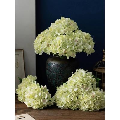 Seiden Künstlicher Hortensien Blumenstrauß Echte Haptik Kunstpflanzen Hochzeit Heimdeko Alle Räume Büro Party Gartendekoration DIY