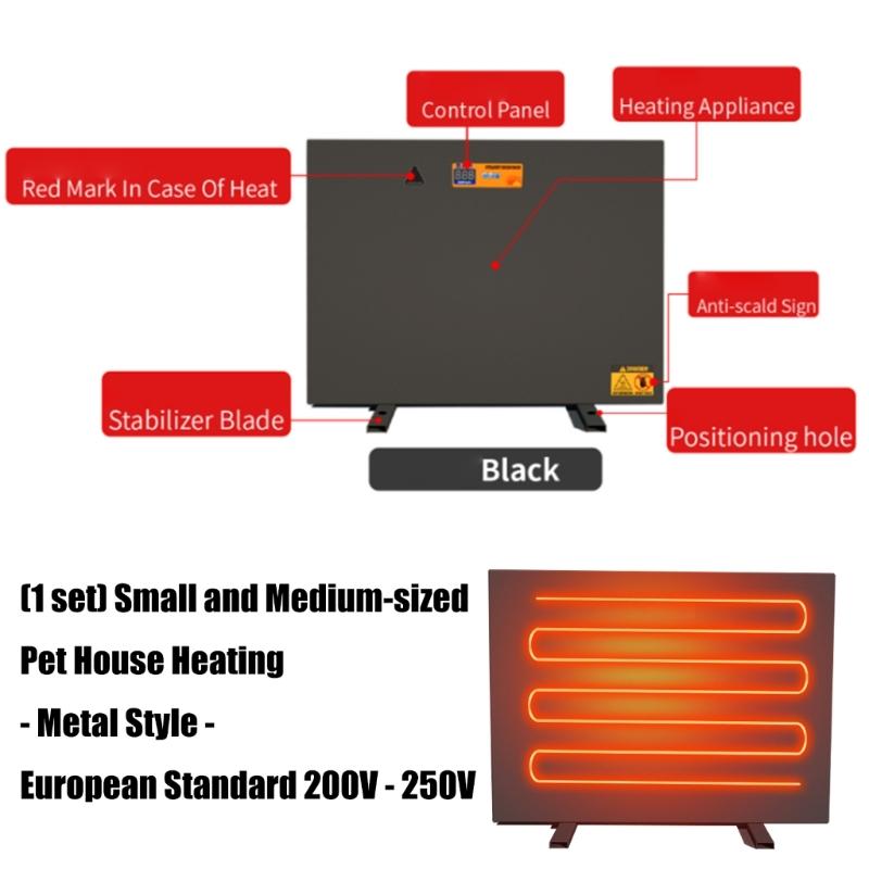 Chicken Brooder Heating Plate for Chick Providing Cozy Warmth in Cold Weather Wall Mountable Floor Standing