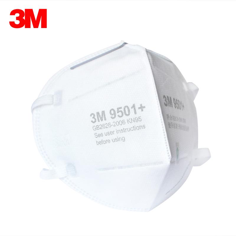 3M 9501+/9502+ KN95 Dust Mask with Headband In Eco-Friendly Packaging