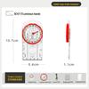 Outdoor Compass with Magnifying Glass and Ruler Scale for Students and Orienteering