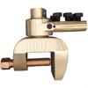 Fabrication Ground Clamp with Rotating Joint Stable Connector Wide Jaw
