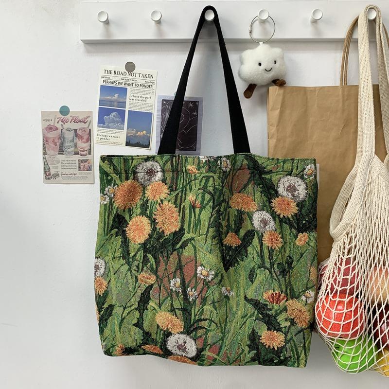Sunflower Large-capacity Fashionable College Student Single-shoulder Bag for Commuting To Work