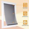 Dog Door Replacement Flap Portable Puppy Cats Kitten Door Flap Strong Bearing TPU Pet Folding Door Pet Supplies