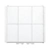 Unix Resin Air Intake Motorized Shutter UKDG Series, Non-woven Fabric Filter, UKDG-AW Filter Set (3 Filters), Cool White