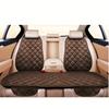 Thickened Fuzzy Automotive Seat Cushion And Backrest 3-Piece Set Single Seat Cushion With Thermal Cotton, No Binding, Office C