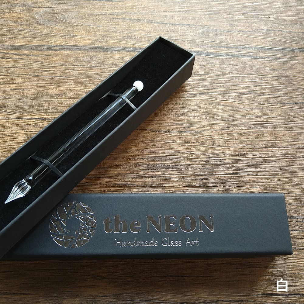 The NEON Simple Glass Rainbow Red Pen,