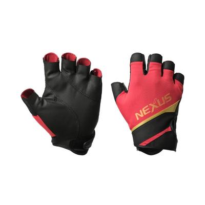 SHIMANO Nexus Stretch-Handschuhe, 5-teiliger Schnitt, GL-105Y, Rot, Groß