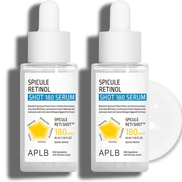 APLB - Spicule Retinol Shot 180 Serum Set 2 pcs
