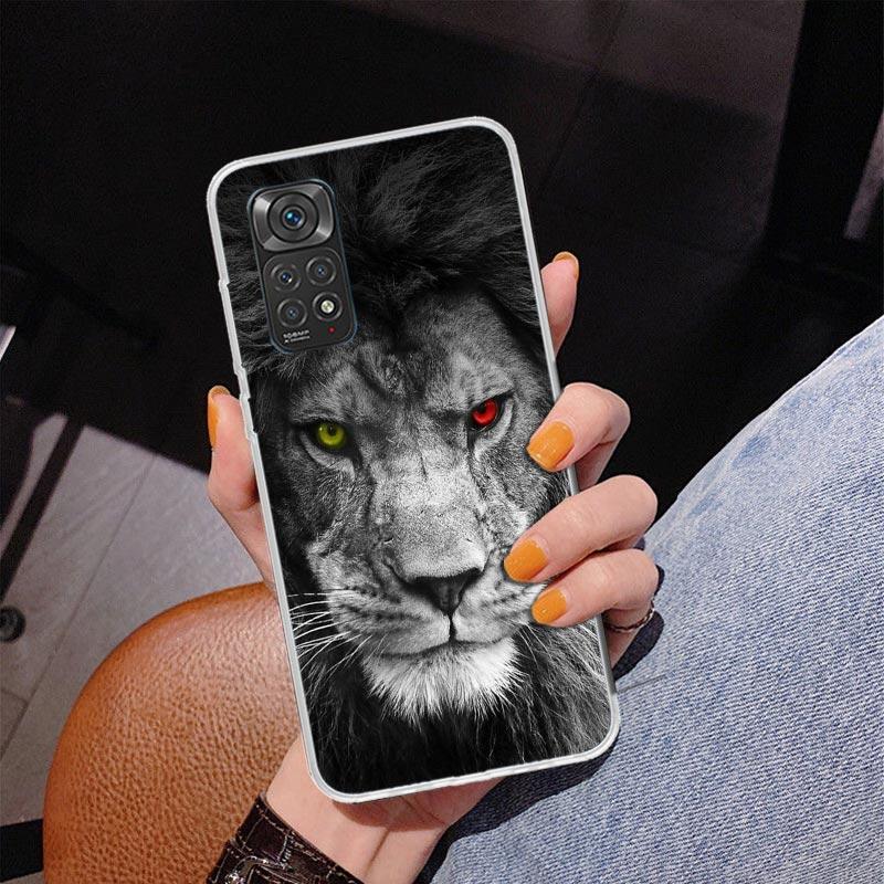 Lion Alpha Male Cub King Phone Case For Xiaomi Redmi Note 15 14 13 12S 12 11 Pro Plus 14S 11S 11E 10 10S 11T 5G Personalized Cov
