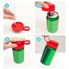 1Pcs Soda Can Cover Creative Sealed Silicone Straw Beverage Can Cover Cup Suitable For Canned Beverage Reusable Tank Cover