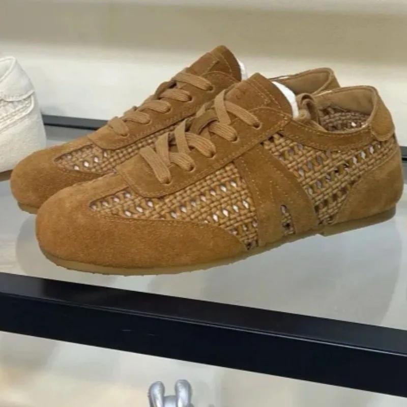 

Мода 2025 Новая женская обувь На шнуровке Женские вулканизированные туфли Модные с перфорацией Повседневные Удобные Бестселлер Дышащие кроссовки 40 хаки