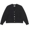 Stussy Denim Tears Collaboration Button Heart Pattern Versatile Simple V-Neck Knit Sweater Unisex Sweater 317016