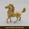 Solid Brass 3D Zodiac Animal Ornaments - Set of 12 for Home or Office Decor