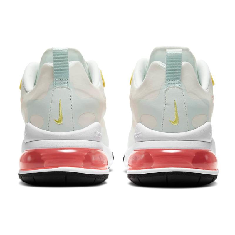 Nike Air Max 270 React 'Pale Ivory Summit White' Women's Sneakers Casual Shoes CV8818-102