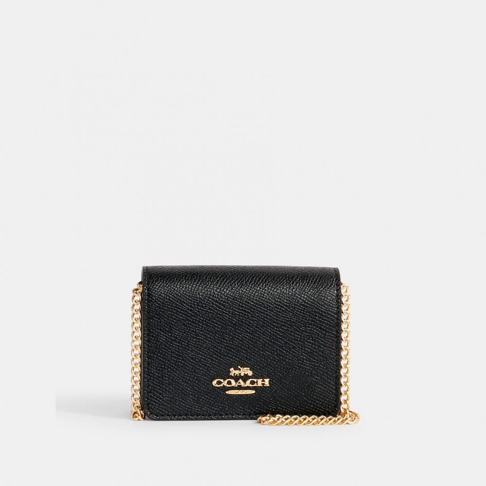

Мини-кошелек Coach на цепочке