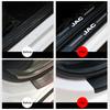 New 4pcs car stickers door sill strips pedals carbon fiber for JAC J7 J3 S2 J2 JS2 T8 JS4 J5 Refine S3 S7 J4 S4 JS3 S5 Board