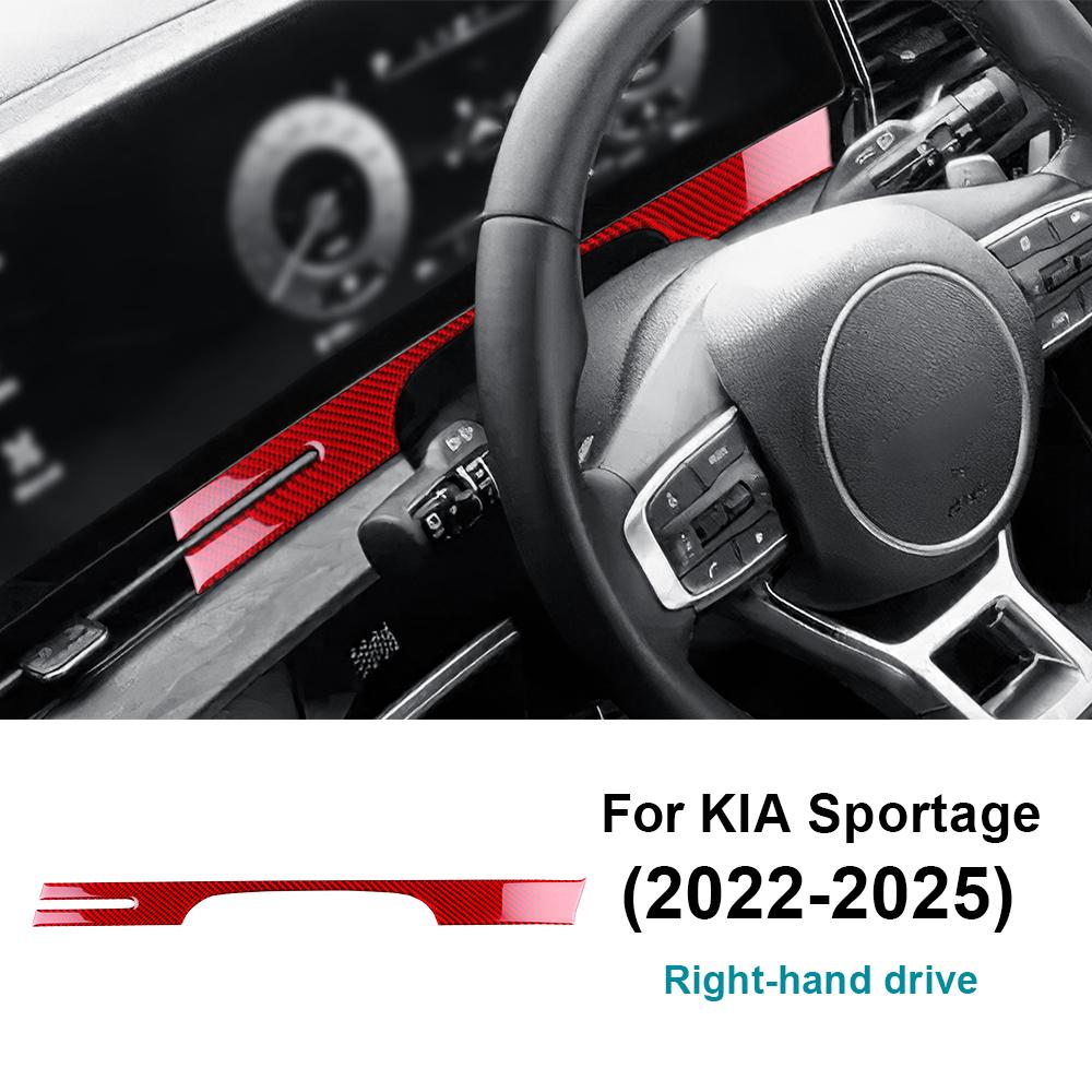 

Real Soft Carbon Fiber Sticker For Kia Sportage NQ5 2025 2025 2025 2025 LHD RHD Car Instrument Dashboard Panel Interior Trim