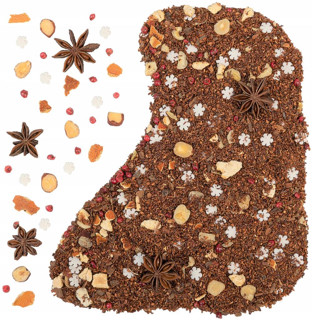 Herbata Rooibos Korzenne Święta 50 G Pomarańcza Cynamon Świąteczna Świeża