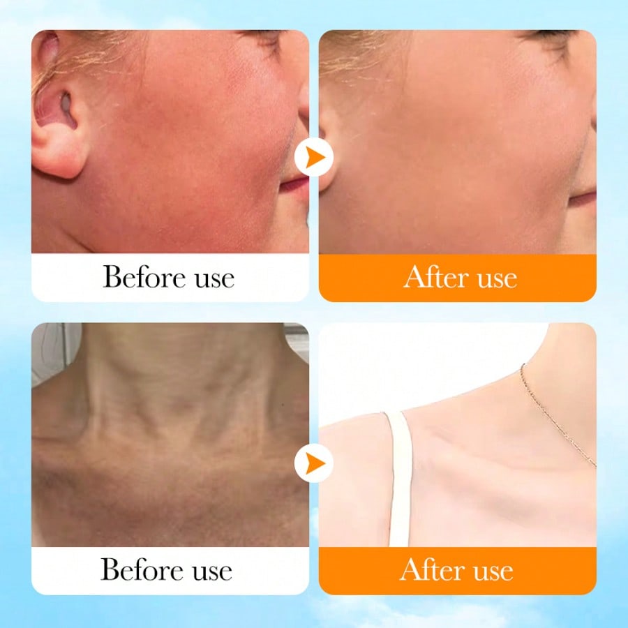 1PC Rice Puree Sunscreen, UV-Protective Sunscreen,Refreshing And Non-Greasy,Waterproof And Sweat-Pro