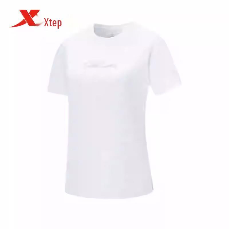 XTEP Women s Short-Sleeve Breathable Knit T-Shirt 2XL