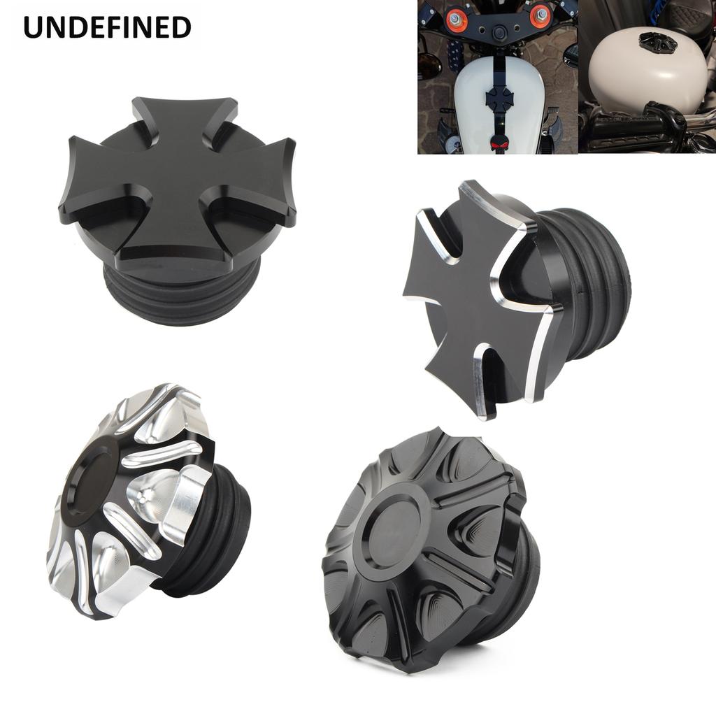 Motorcycle Fuel Cap Gas Tank Oil Caps Vented Decorative For Harley Sportster 883 1200 XL Touring Road King Softail Fat Boy Dyna Fuel Tank Caps3