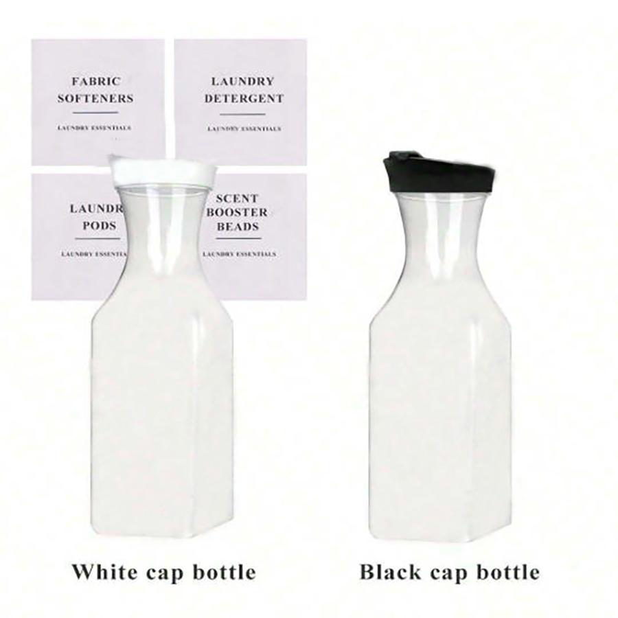 Waschmittel-Spenderflasche 53oz mit Etikett, Flüssigwaschmittel-Spender, Spender für Waschmittel zur Organisation des Waschraums