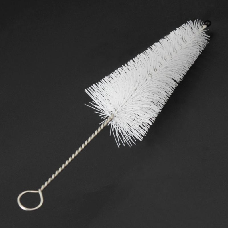 Trumpet Mouthpiece Valves Brush Flexible Brush with Handle Maintenance Care Tool