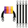 2 Pack Cord Organizer Heavy Duty Tape Holder with Metal Swivel Hooks for Tool Belts Bags Pegboards