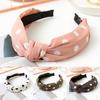 Fashion Bowknot Polka Dot Women's Cloth Hairband Headband Hair Accessories