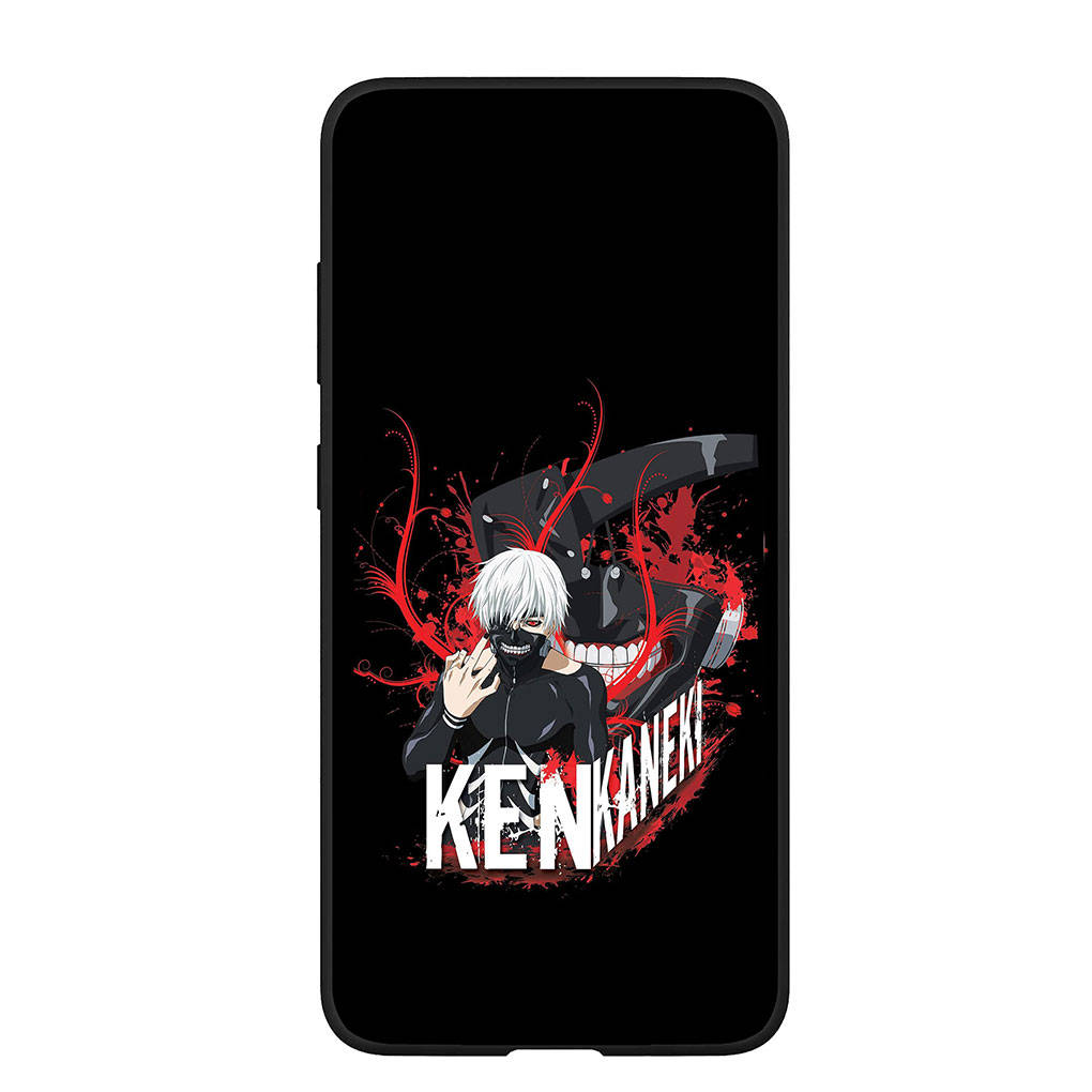Pouzdro na telefon Samsung Galaxy S25 S24 S23 iPhone 16 15 Xiaomi Redmi Note 14 13 12 16E X 11 Pro Max OPPO Moto Huawei Anime Tokyo Ghoul Ken Kaneki kryt
