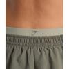 Gymshark Double Waistband Shorts Base Green Chalk Green B8a9v Ecsf