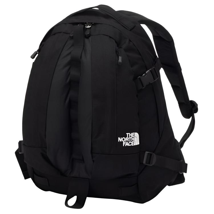 The North Face Heritage Classic Logo Nylon Backpack Unisex Backpack Black NM82550K Black