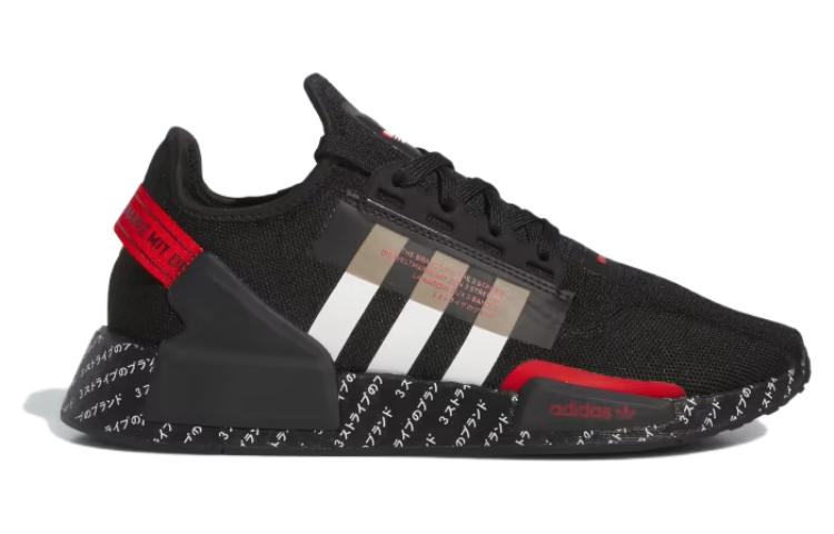 adidas Originals NMD_R1 V2 'Estampado Japonés - Negro Rojo' ID2852
