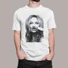 KATE MOSS MOUSTACHE T-shirt COOL FUNNY ADULTS KIDS