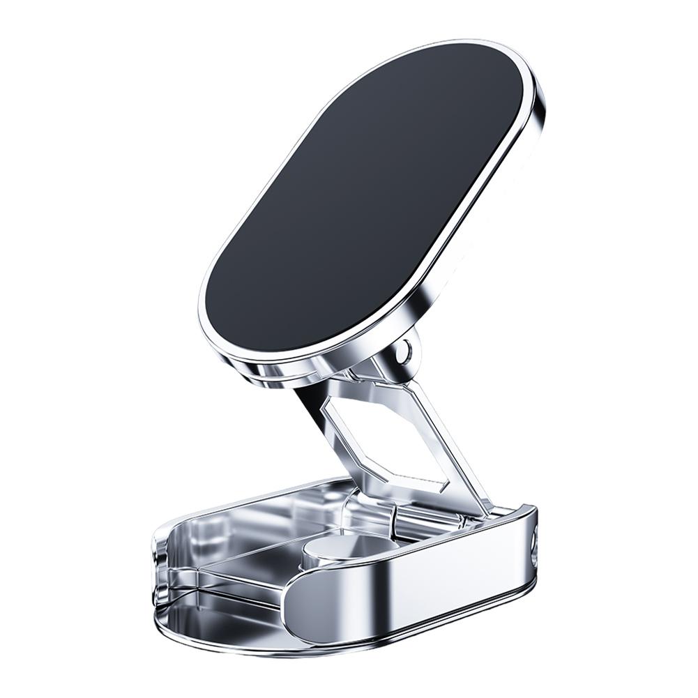

Magnetic Foldable Car Navigation Holder 720° Rotatable Car Phone Holder Smartphone Mobile Stand Auto Accessories чёрный