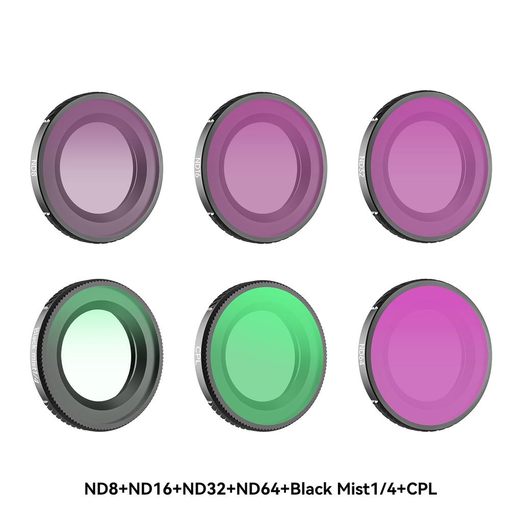 Camera Lens Filter for DJI OSMO NANO ND8/16/11/61 NDPL CPL MCUV Black Soft Filter Kit for DJI OSMO Nano Protect Accessories