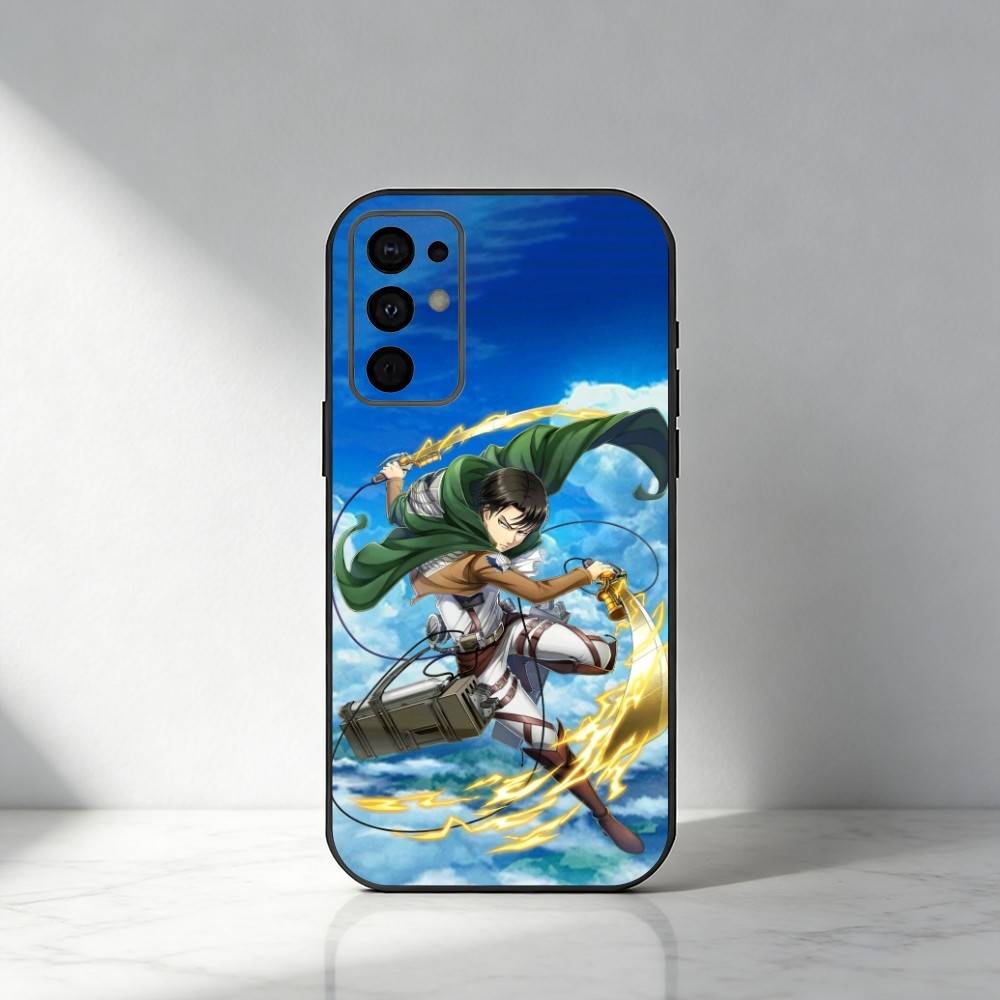 Super Exciting A-Attack-On-Titan  Phone Case For Samsung S25,S24,S21,S22,S23,S30,Ultra,S20,Plus,Fe,Note,5G Black Cover