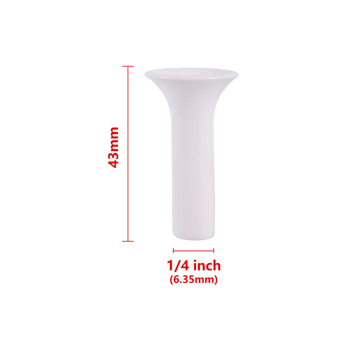 

1/4 (6.35mm) Pipe Water Filter Straight Quick Connectors Garden Micro-irrigation Tank Reverse Osmosis Drinking Water Joint 10Pcs 1/4