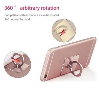 Ring Holder Rotatable Lazy Finger Multifunctional Adhesive Desktop Mobile Phone Ring Buckle Anti-dropping Mobile Phone Holder