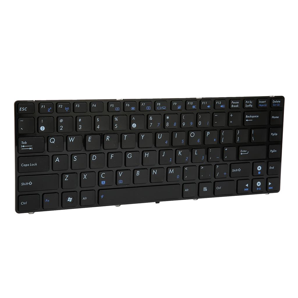 K43S Replacement Keyboard 85 Keys Durable ABS Aluminium Alloy Durable Replace Keyboard for K43S A43S K43SA A43SA K43SJ