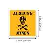 50PCS Funny Warning Sign Stickers Waterproof Vinyl Decals for Laptop Water Bottle,Sign Stickers Decoration Supplies Classic Toys