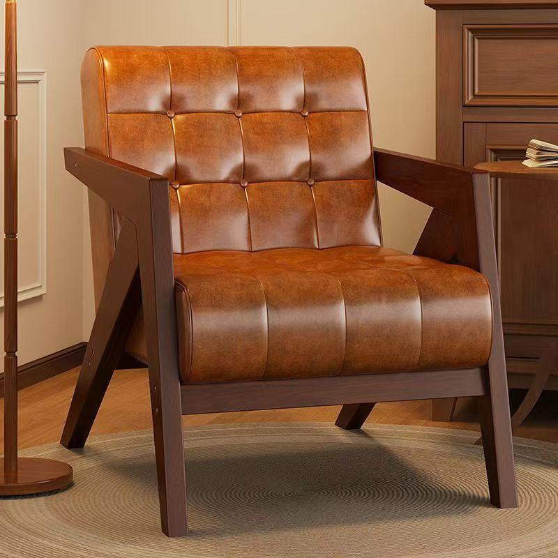 Modern Minimalist Luxury Single Sofa Chair for Living or Study Room