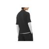 SALOMON Cifer Round Neck Comfortable Casual Short Sleeve T-Shirt Unisex Tops Deep-Black C24557