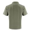 Men's Summer Linen Short Sleeve Shirt Casual Breathable Button Shirt Holiday Beach Summer Tops With Pockets