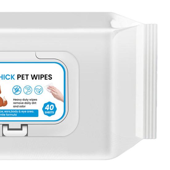 Yousheng 1 Pack Pet Cleaning Wipes for Pet Deodorization Ear Mites Eye & Ear Wax Mild Natural Ingredients Soft Grooming Wipes Multipurpose Pet Wipes