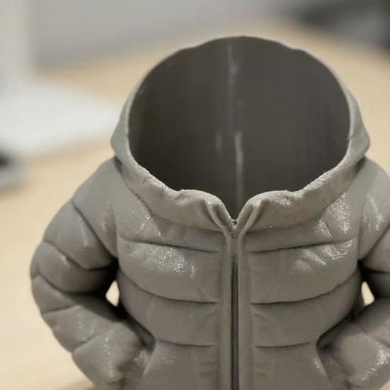 Down Jacket Pen Holder Desk Organizer Compact Storage Box for Pens Pencils Markers Creative Classroom Desk Accessory Student Gift